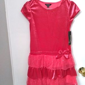 George pink party dress